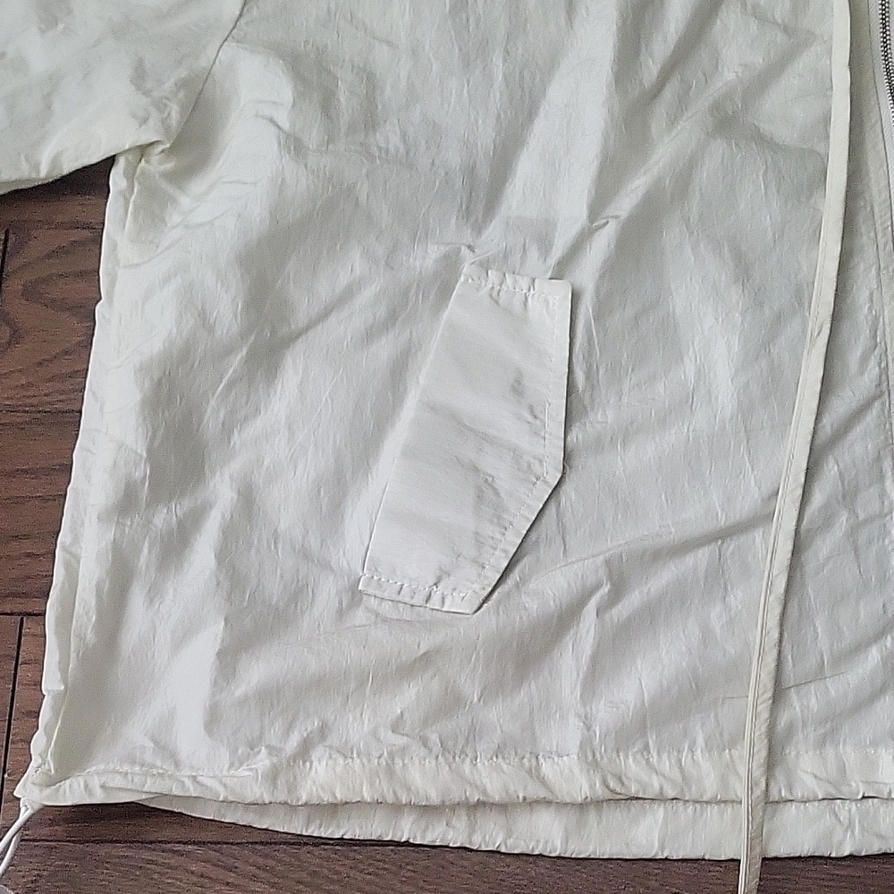 White Zip-Up Jacket - Picture 3 of 9